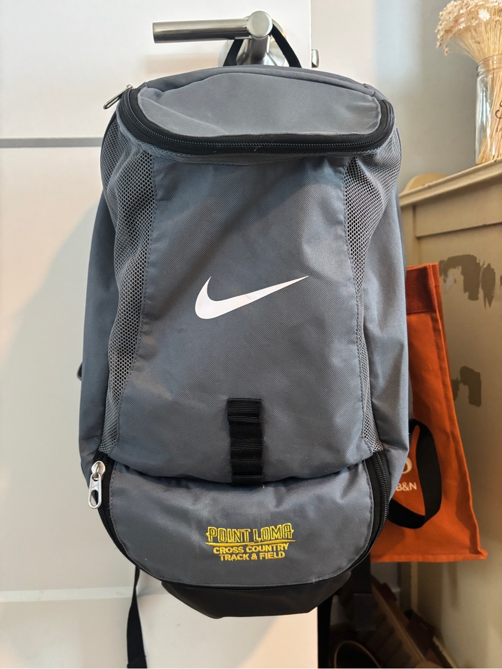 Nike Gray Sports Backpack